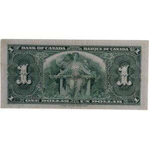 Bank of Canada 1937 $1 Banknote Coyne-Towers L/N BC-21d