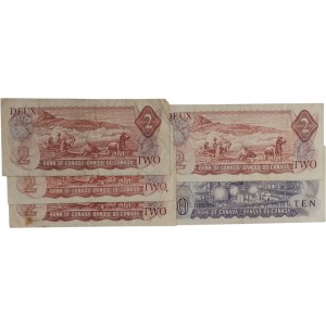 Bank of Canada Lot of Replacement Banknotes (5 pieces)