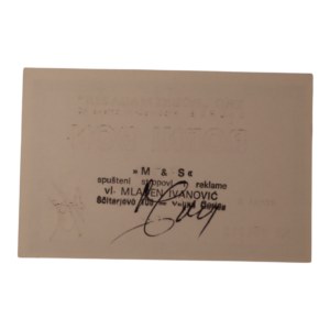 Kroatien, Zagreb, 1987, 500-Dinara-Banknote
