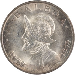 Panama 1947 Silver 1 Balboa