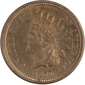 United States 1860 Indian Head 1 Cent
