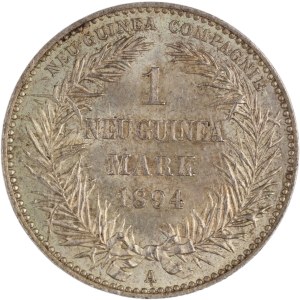 German New Guinea 1894 A Silver Mark
