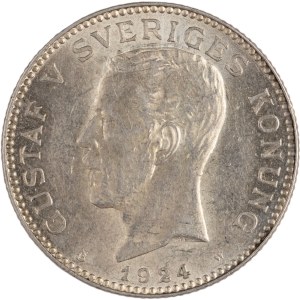 Sweden 1924 Silver Kroner