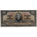 Bank of Canada 1937 $100 Banknote Gordon-Towers B/J BC-27b