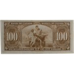 Bank of Canada 1937 $100 Banknote Gordon-Towers B/J BC-27b