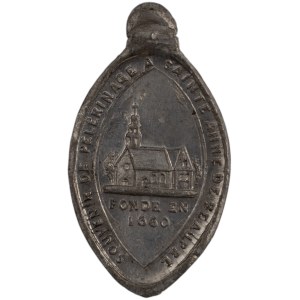 Canada Quebec 1877 Sainte Anne Medallion LeRoux 1675
