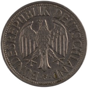 Německo 1956 F 1 mark
