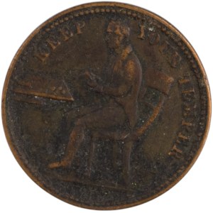 Great Britain Gambling Token Keep Your Temper, Victoria