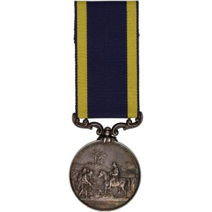 Great Britian Punjab Medal 1st Brigade Heavy Artillery