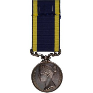 Great Britian Punjab Medal 1st Brigade Heavy Artillery