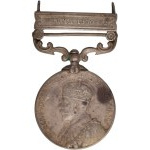 Great Britain India General Service Medal Burma 1930-32 3-6 Rajputana Rifles