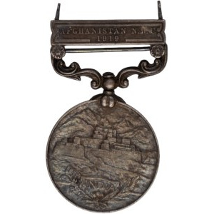 Great Britain India General Service Medal Afghanistan NWF 1919