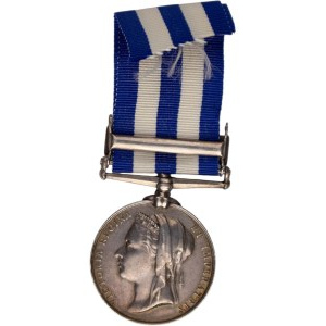 Great Britain Egypt Medal 1882-89 Tel El Kebir 5th Royal Irish Lancers