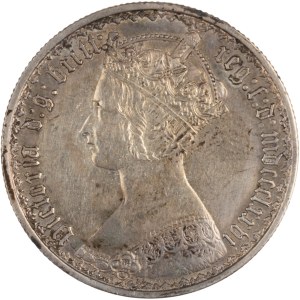 Great Britain 1876 Silver Florin