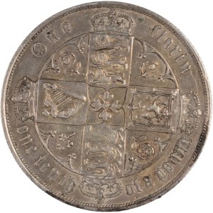 Great Britain 1876 Silver Florin