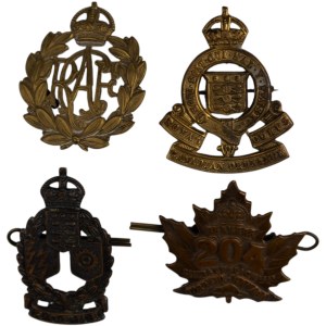 Canada Badge & Button Lot. - 204 Toronto Battalion