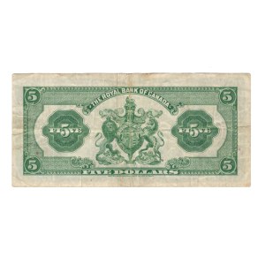 Canada 1935 The Royal Bank of Canada $5 Banknote 630-18-02
