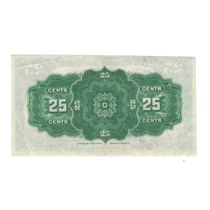 Canada 1923 Dominion of Canada 25 Cent Shinplaster Banknote