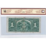Bank of Canada 1937 $1 Banknote Low Serial Number BC-21d-N5-iii
