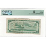Bank of Canada 1954 $1 Devil