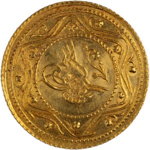 Turkey 1816 AH1223 Year 9 Gold 2 Rumi Altin