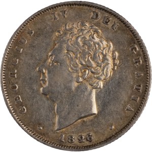 Great Britain 1826 Silver Shilling