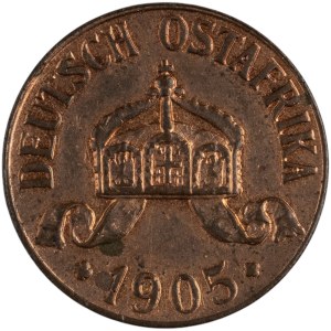 Německo 1905 J Východní Afrika 1/2 Heller