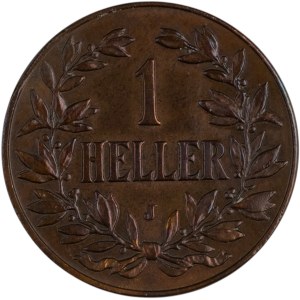 Germany 1907 J East Africa 1 Heller