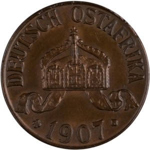 Germany 1907 J East Africa 1 Heller