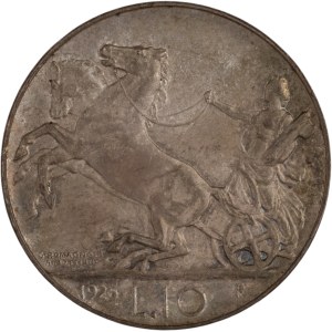 Italy 1926 R Silver 10 Lire Key Date
