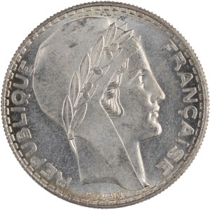 France 1934 Silver 20 Francs