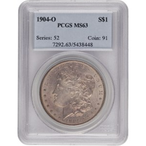Dollaro Morgan degli Stati Uniti 1904-O