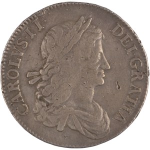 Great Britain 1663 Silver Crown