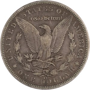 United States 1891-CC Morgan Dollar
