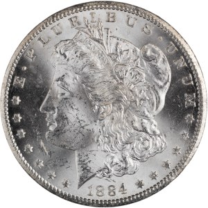 Vereinigte Staaten 1884-CC Morgan-Dollar