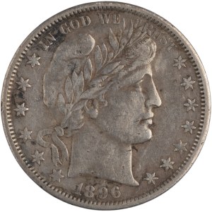 United States 1896-O 50 Cents Barber Half Dollar - Better Date