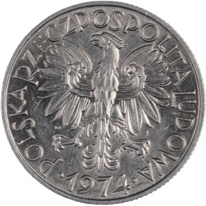 Polska 1974, 5 złotych „Rybak”
