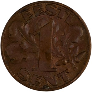 Estonia 1929 1 Sent
