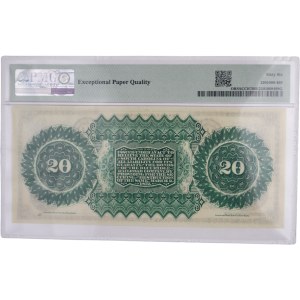 United States 1872 South Carolina 20 Dollars