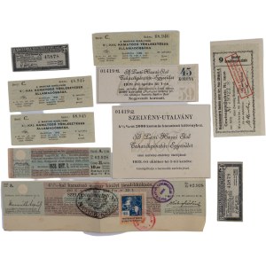 Hungary 1913-68 Notes (10 Pieces)