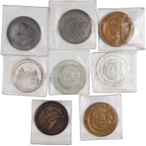 Canada Oxford County Woodstock Coin Club Medals (8 pieces)