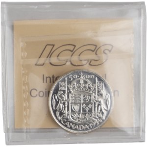 Canada 1954 Silver 50 Cent