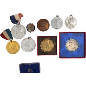 Great Britain Royalty Medals or Medallions (9 Pieces)