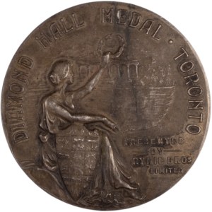 Canada Diamond Hall Toronto Large Silver Medal
