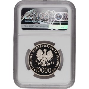 Poland 1988 MW Silver 10000 Złotych John Paul II
