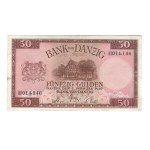 Poland Danzig 1937 50 Gulden