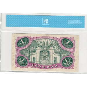Polen, Danzig, 1923, 1.000.000 Mark – 5 Ziffern mit ❊