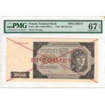 Poland 1948 500 Złotych Specimen - A