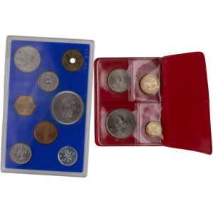 Japan 1985 Coin Set & Hong Kong 1960 Set Coin Set (2 Sets)