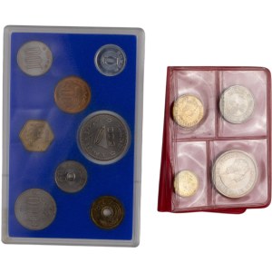 Japan 1985 Coin Set & Hong Kong 1960 Set Coin Set (2 Sets)